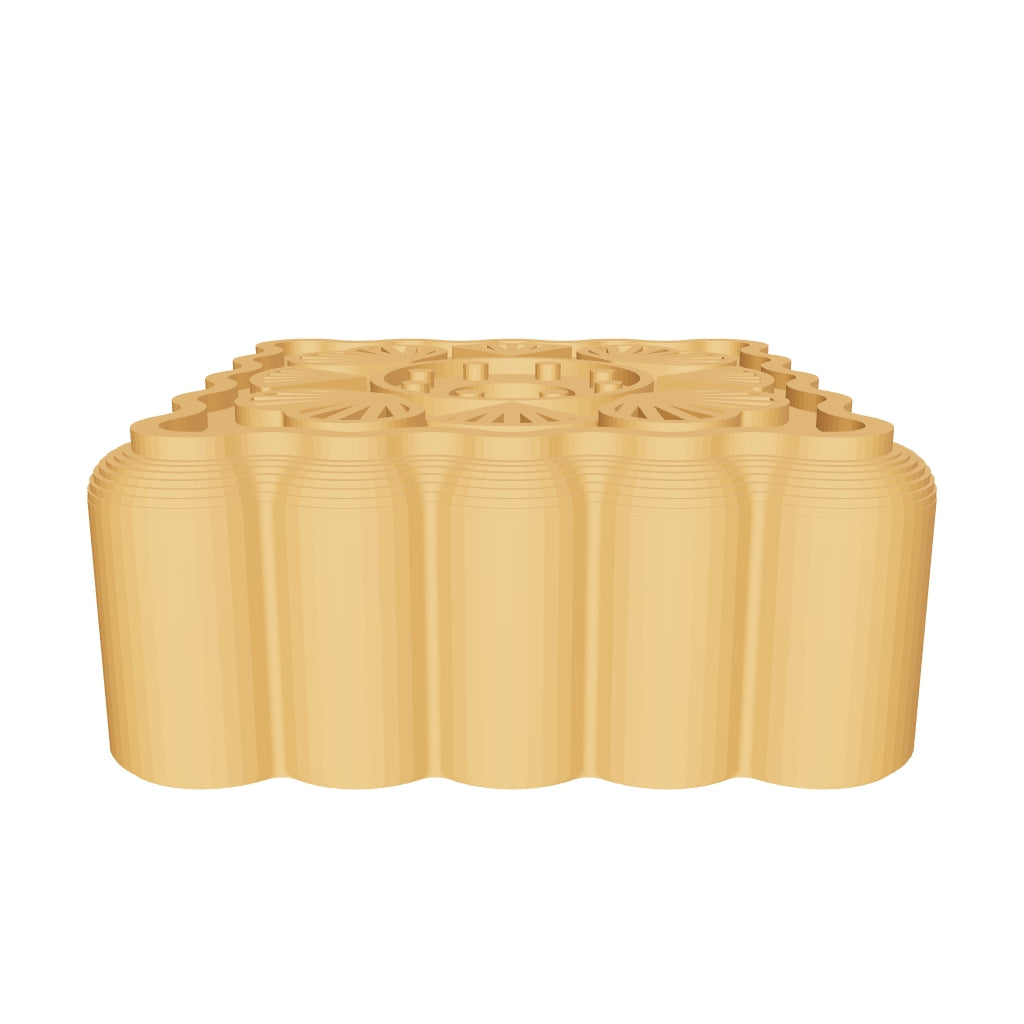 Banh nuong mooncake keychain in 3D: spin it, zoom in, or view it at real size in AR (about 28 mm square)
